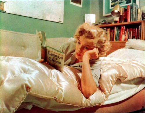 universitybookstore:Marilyn Monroe reading.