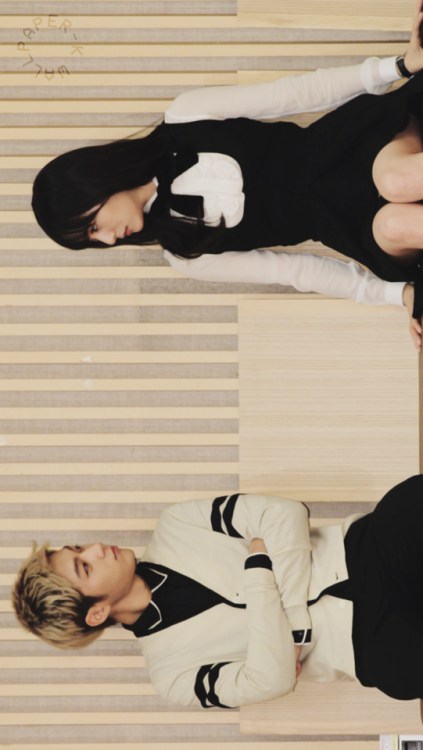 『L + KRYSTAL』myung!stalsaved? reblog or like