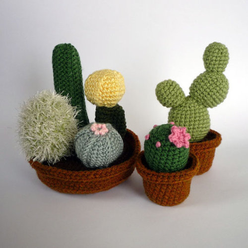 Crocheted Made to Order Cactus, $12.00