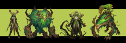 quarkmaster:    Wood Elf    The Tree of life ,  The Assassin of Forest ,  Mount ,  The priest of Forest ,(proportion shot)  Noodle Li  