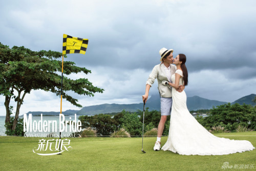 Liu Xuan, Wang Tao Для Modern Bride (Wedding Photoshoot)