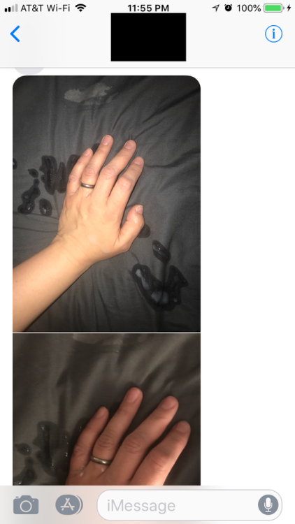sluttytext: wannawatchher: Looks like new guy (let’s call him “M”) is into fi