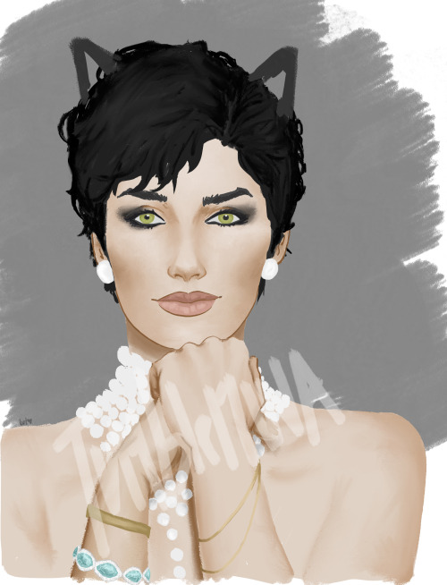 Ur local thief …Catwoman Selina Kyle(inspired by a photo of LenaHeadey) my first post so i do