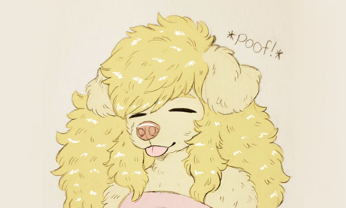 soft–dogs:why is she so soft? she’ll never tell :3 (it’s because she uses puppy