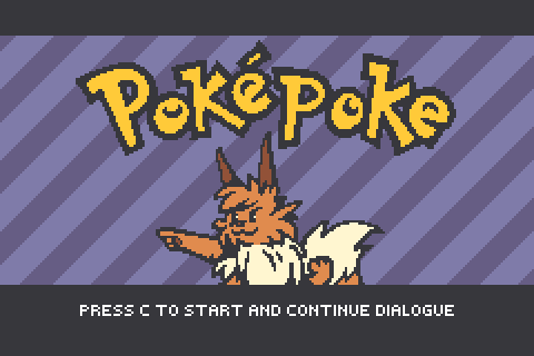 maybe-eevee: IT’S UPPPPP !! A small game made for a small pokemon community ~ It’s really short, like 10 levels short, you can run through the whole thing in under 10 minutes. And there’re a few quips and jokes thrown in just like this blog :3