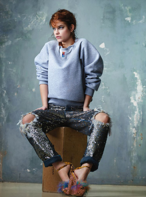 stormtrooperfashion:Barbara Palvin by David Vasiljevic for Glamour Germany, March 2015See more from 