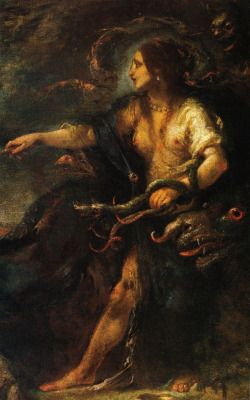 iopanosiris:Cecco Bravo, Armida, c. 1650