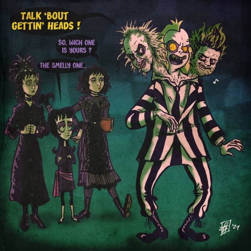 “Say it once, say it twice, third time’s the charm…”  #beetlejuice #beetlej