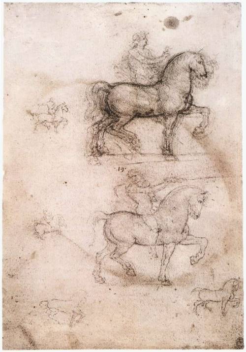 italianartsociety:  Leonardo da Vinci died on this day in 1452 in Amboise, France. The world-renowned polymath excelled as a painter, sculptor, architect, designer, theorist, engineer, and scientist, though he was often more interested in the design and