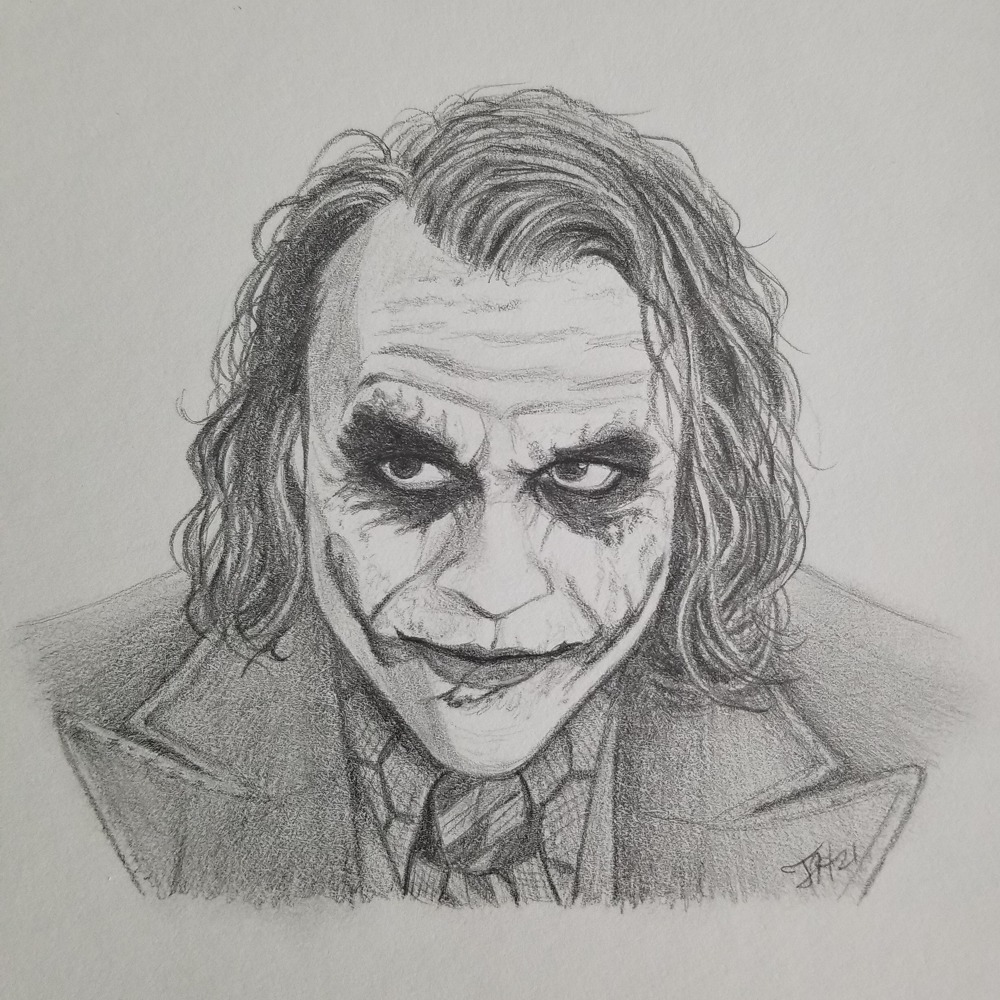 Details 66+ pencil joker sketches best - in.eteachers