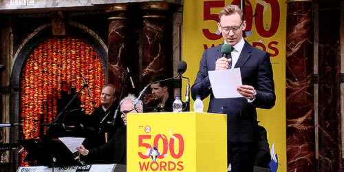 cheers-mrhiddleston:Tom Hiddleston reads The Sands of Time by Clara Cowan at the Globe Theater.