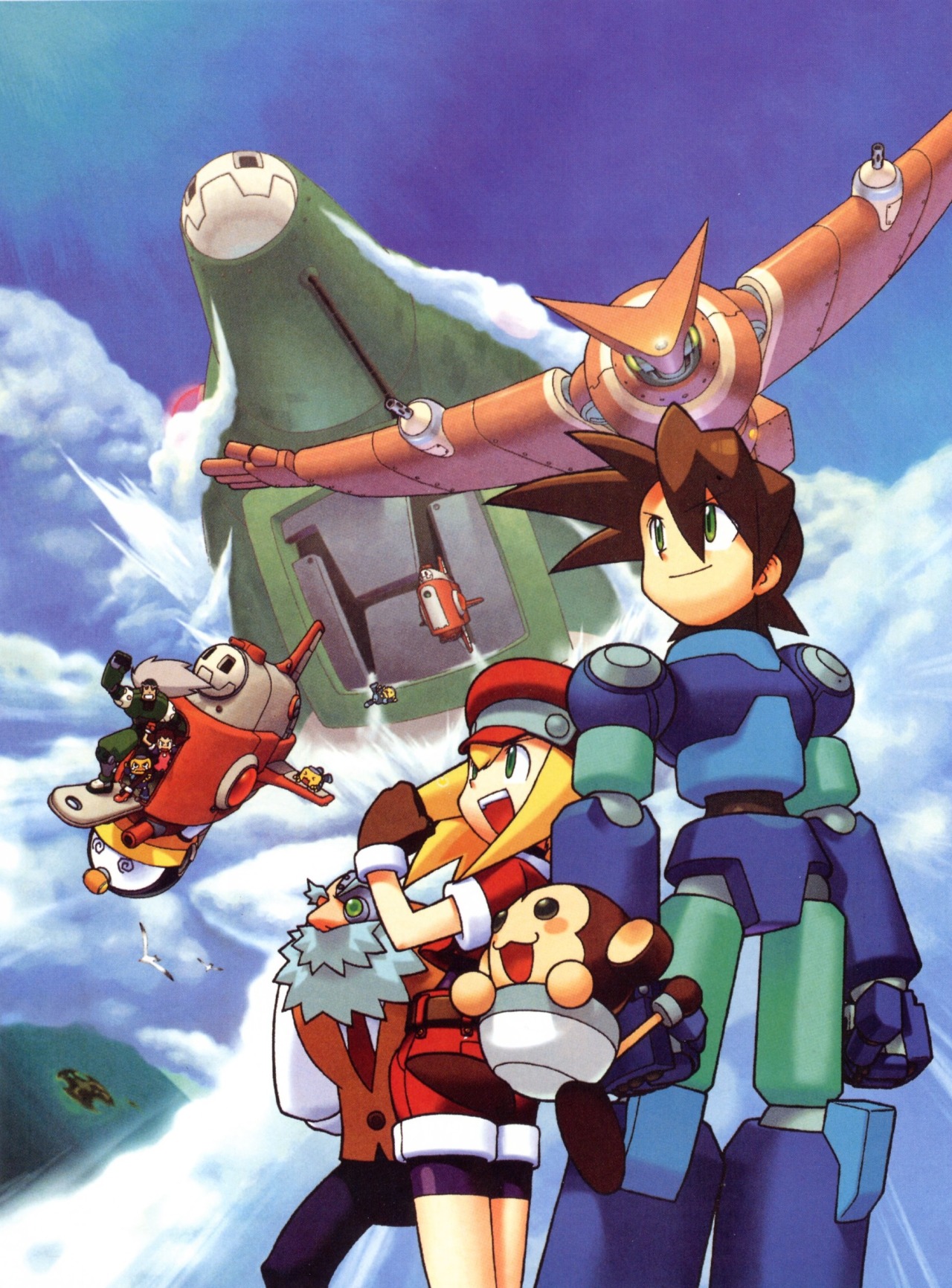sega-neptune:  Illus. Hideki Ishikawa  Megaman Legends (Rockman Dash) was the only