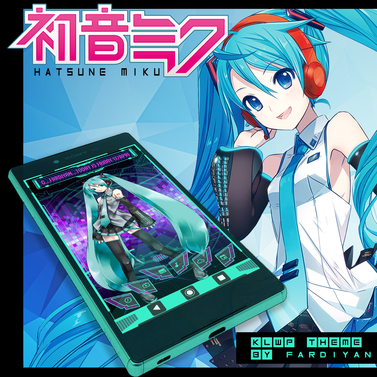 My Kustom S Collections Klwp Theme Setup Hatsune Miku 1 Page Setup My Kustom S Collections Klwp Theme Setup Hatsune Miku 1 Page Setup