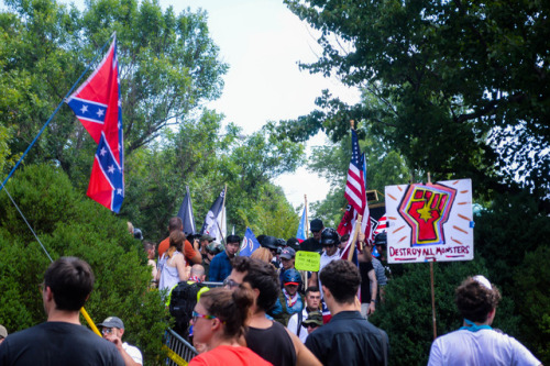 the counter-protest