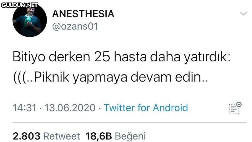 ANESTHESIA @ozans01 Bitiyo...