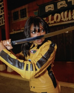 mahoganymamii:Ryan Destiny as &ldquo;The Bride&rdquo; from Kill Bill: Vol.