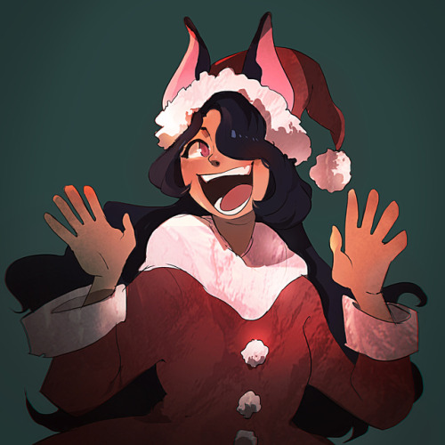 dunkhazard:@ghostmn Merry (late) Christmas Violet!! I had this Yue comissioned by the lovely @syllad