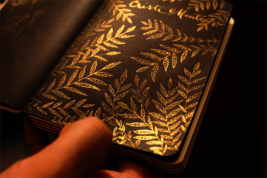 Calligraphy: How To Make Your Own Gold Ink for