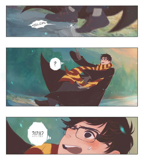 And That Was How Young Wizard Yuuri (13) Met His Durmstrang Idol Victor (17), Who Still Managed To Throw