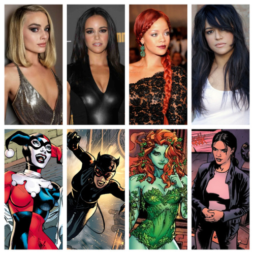 magickgirl786: Gotham City Sirens Dream Cast Margot Robbie as Harley Quinn Melissa Fumero as Selina 