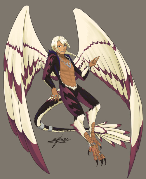 An advanced birthday present to a friend @kosmotiel for her AU Angel Klavier! (IN EXCHANGE FOR HER B