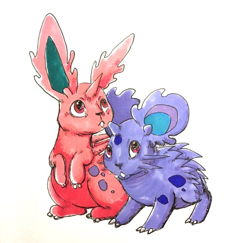 Favourites from each gen have arrived! Nidoran, Azumarill, Whiscash, Bibarel, Audino, Bunnelby (also
