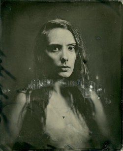 first 8x10 tintype self-portraitmore practice