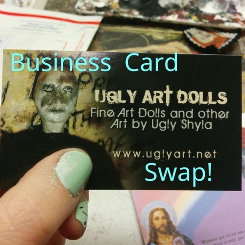 I’m swapping promo materials with folks again. With Christmas ect coming up I will be mailing out even more packages. I always slip in business cards/flyers from my fellow artist and diy business folks. If you would like to swap let me know. Here is...