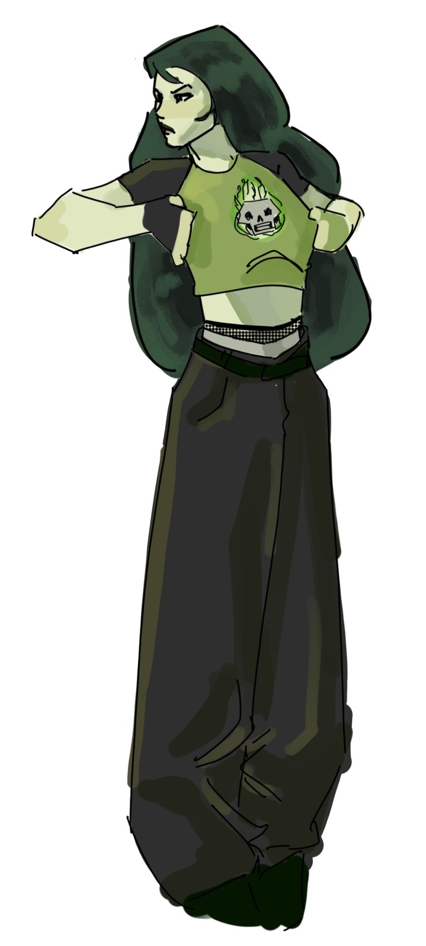 I Can't Not Draw Emo Girls