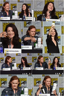 farfarawaysite:  Site Update: Outlander Cast - Comic-Con 2015 [66 HQ Tagless Photos] Please consider a reblog to help spread awareness of our galleries.