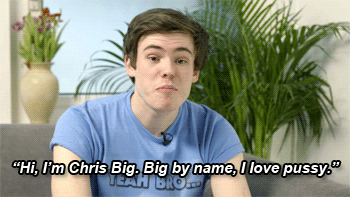 ohnoitssophie:Meet Chris Big, campaigner for meninism. 