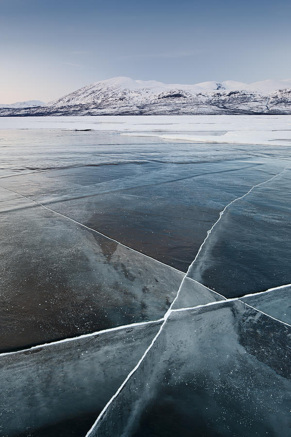 snorl-x: Frozen Lake, Abisko, Suède 