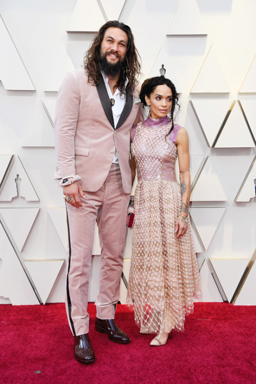 awardseason:JASON MOMOA, LISA BONET91st Annual Academy Awards | February 24, 2019 