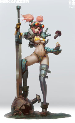 zoesfantasyworld:    Mekanizer Alice-5  