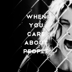 Hershelgrimes:   Twd Meme →  Six Quotes {6/6}“ When You Care About People,