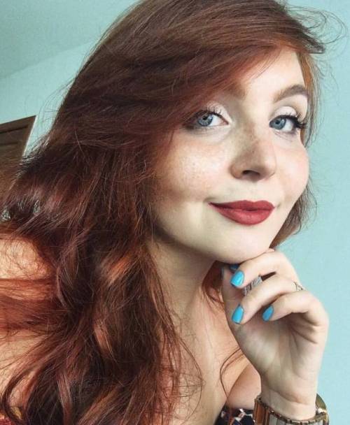 @yasminvcarreta@beauty_hairzz#redhead #ginger #ruiva #blueeyes