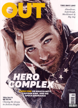 brain-food:  Chris Pine for OUT Magazine