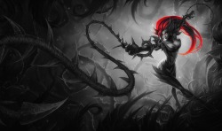 Monochromatic Splash Art: Classic Zyra by