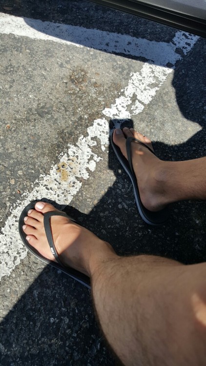 topsofmalefeet: My feet at the park waiting to watch some friends play soccer…enjoy and reblog thank