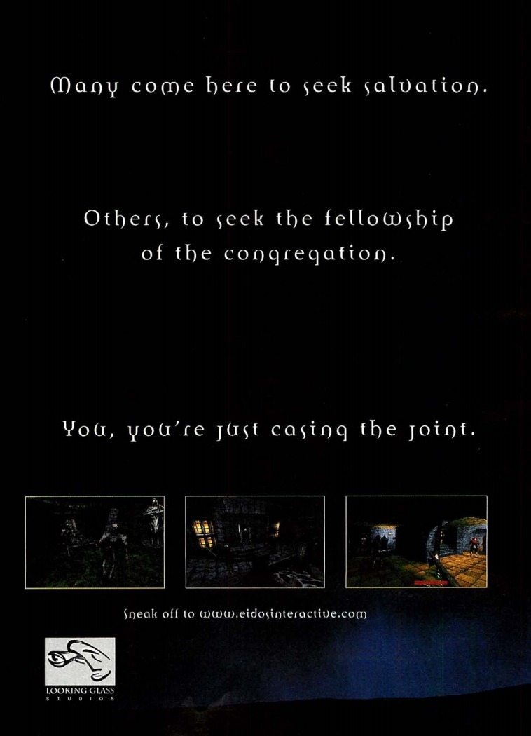 doomreality:  Ad for Thief: The Dark Project. 