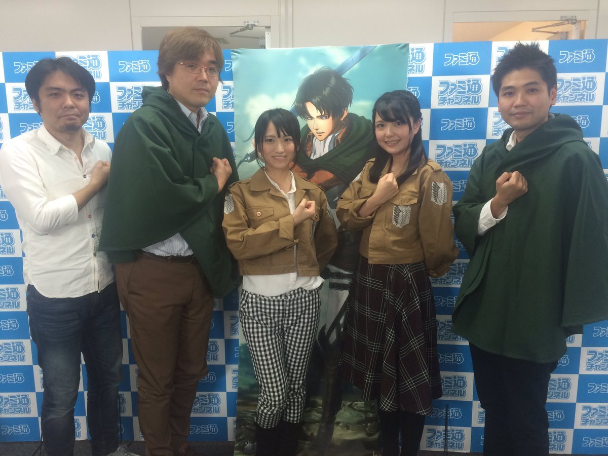 SnK News: Mikami Shiori (Historia) &amp; Fujita Saki (Ymir) Co-Host the Latest