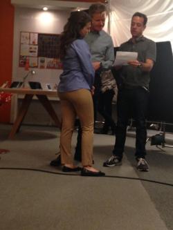 Gossypics:  Milana Vayntrub’s Behind The Scenes Of Att &Amp;Amp;T Commercial Http://Ift.tt/1Jgmnwv