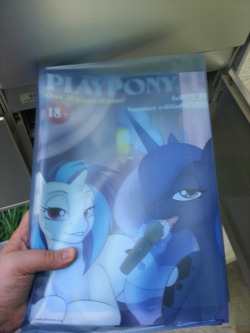 I was in the city today, running some last errands and eating lunch with some of my friends before my move to the United States in less than 48h. When I came home, I had these in my mailbox! The ponysmut fairy visited me. Thank you Aras. &lt;3 The pony