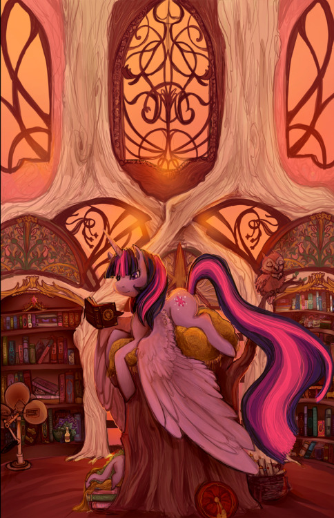 theponyartcollection:Bibliophilly by *Companda