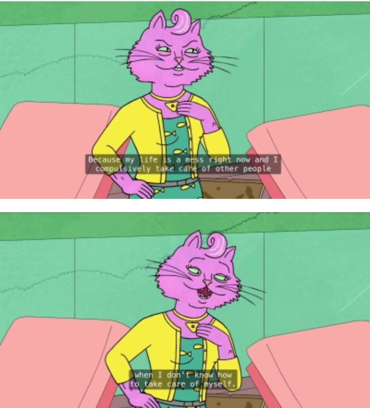 gentlemangeek:Wanted to make a post of the bojack quotes that hurt me the most