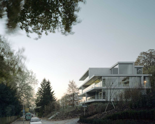 subtilitas:  Christian Kerez - Apartment building on Forsterstrasse, Zürich 2003. Photos © Walter Mair, Georg Aerni. Previously, by Roger Frei. 