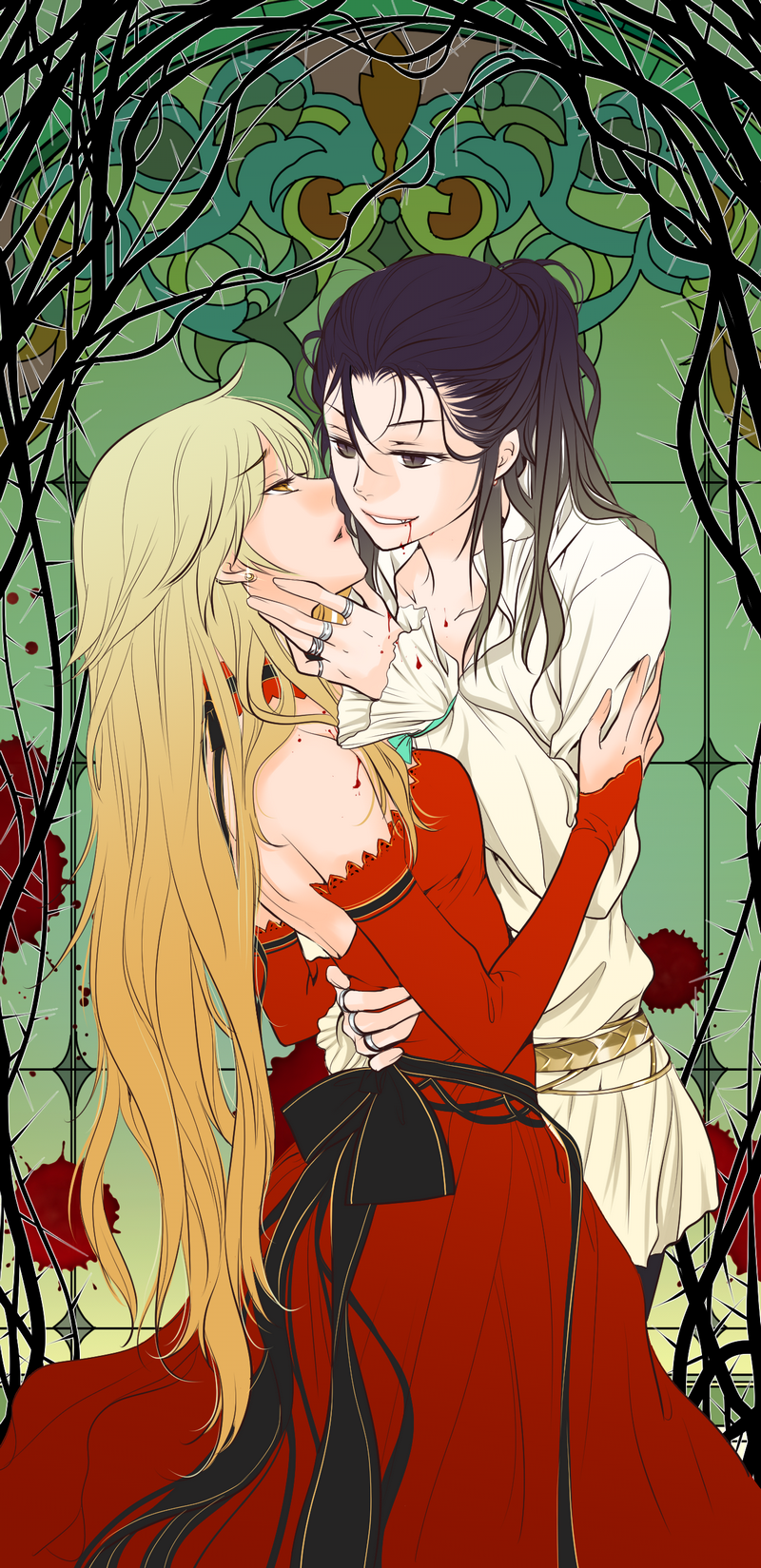 Mel &amp; Lynn from Pulse in Halloween Art by Ratana SatisRemember that you can