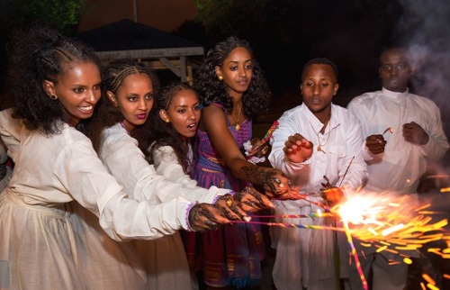 beautifuleastafricanbrides:  Day 2 of the cute Habesha wedding 