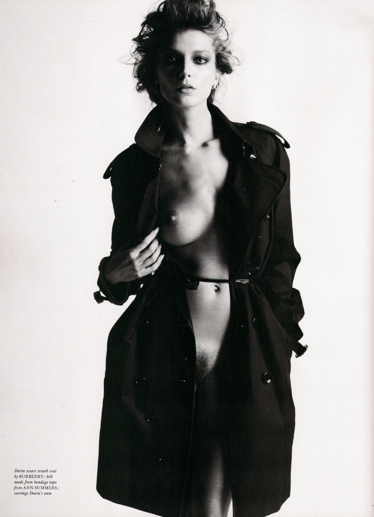 Daria Werbowy Photography by Mert Alas and Marcus Piggott Published in Love #3, S/S