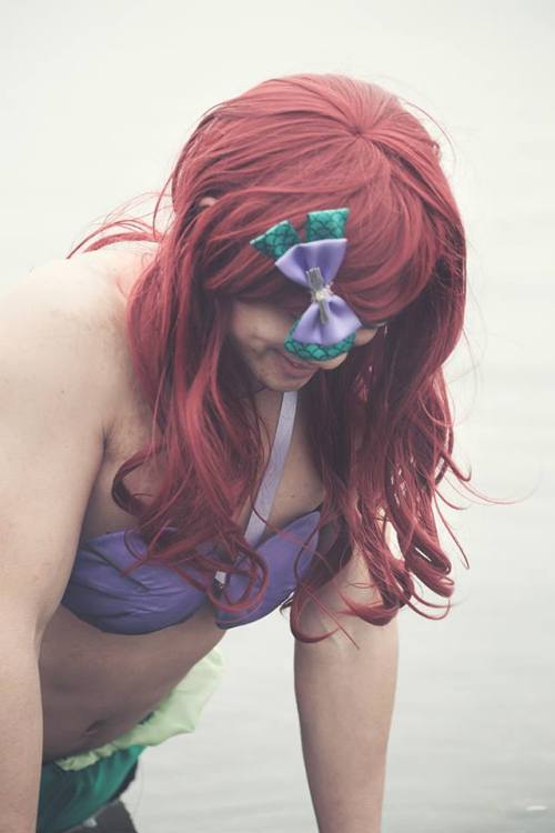 jeckleanddean:Advanced Placement of ShellsOsric Chau’s amazing cosplay as Disney princess Ariel.